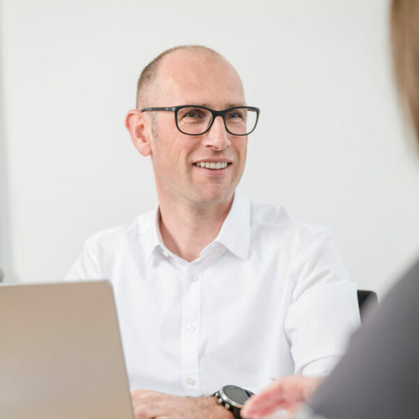 Gerhard Vallaster, Leitung Technik und Produktion, im Gespräch.