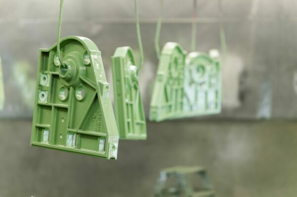 Nasslackieren im Maschinenbau